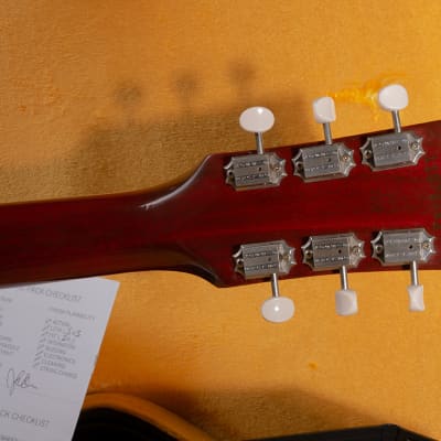 Gibson ES 330 Custom Shop M2M  Left Hand 2018 - Cherry image 6