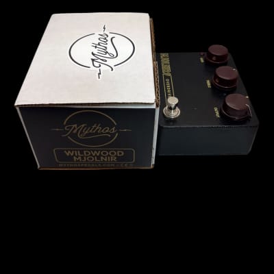 Reverb.com listing, price, conditions, and images for mythos-pedals-wildwood-edition-mjolnir-overdrive