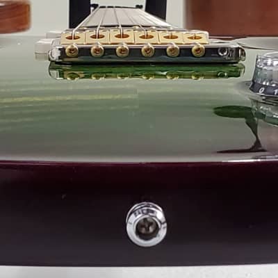 2020 PRS Custom 22 10-Top Emerald Smokewrap Burst Paul Reed Smith Core Electric Guitar image 10