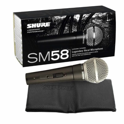 Shure SM58 Vocal Microphone with On/Off Switch