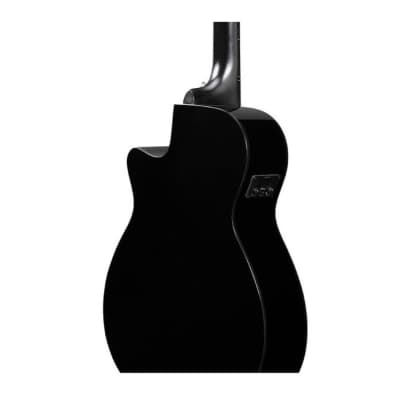 Ibanez AEG 12-String Acoustic-Electric Guitar (Right-Hand, Black) image 3