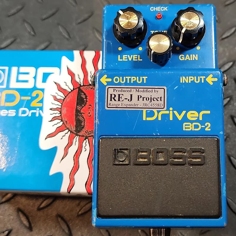 Analogman Boss BD-2 Blues Driver with Mod | Reverb