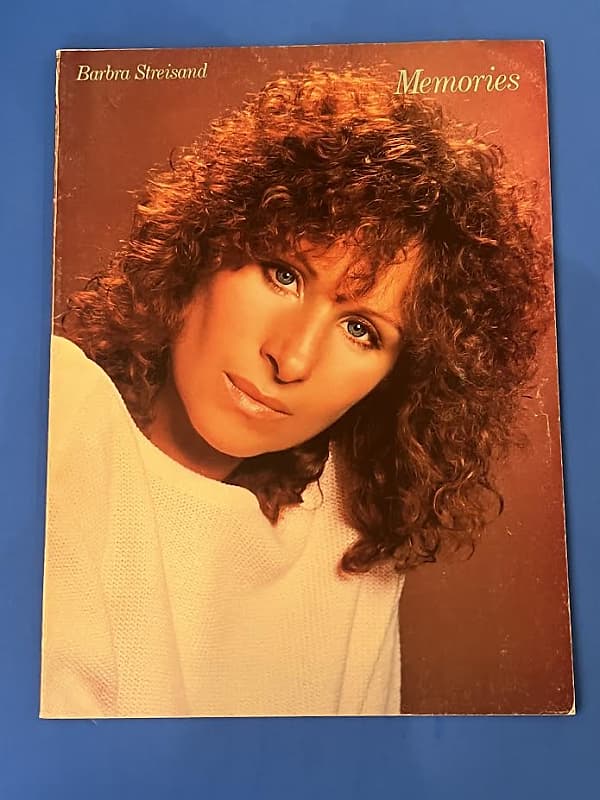 Barbra Streisand Memories Piano, Vocal & Guitar Sheet Music Reverb