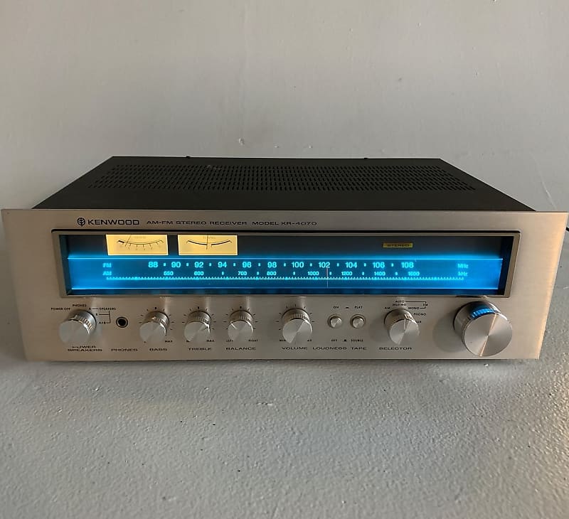 Kenwood KR-4070 AM-FM Stereo Receiver image 1