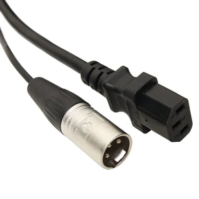Elite Core 25' Powered Speaker Cable XLR+AC PA25 image 4