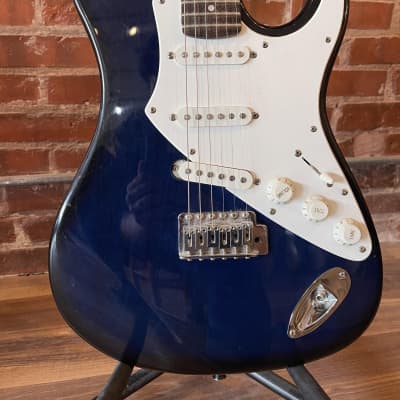 Aria 1990's Pro II Fullerton Strat Style Electric Guitar with gig bag for sale
