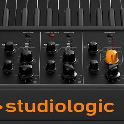Studiologic Sledge 2 61-Key Black Synthesizer image 5