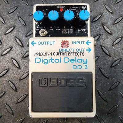 BOSS DD-3 Digital Delay ブルーラベル 初期台湾 1993 Boss Digital Delay DD-3 Blue Label Made in Japan – Matt's