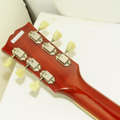 Orville Les Paul Standard Model K Serial Sunburst Electric Guitar RefNo 4716 image 13