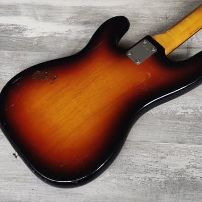 1970's Unknown Japanese Precision Bass w/Humbucker (Sunburst) image 8