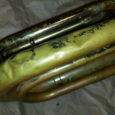 Bach Mercedes Marching French Horn Brass, USA, Acceptable Condition image 4