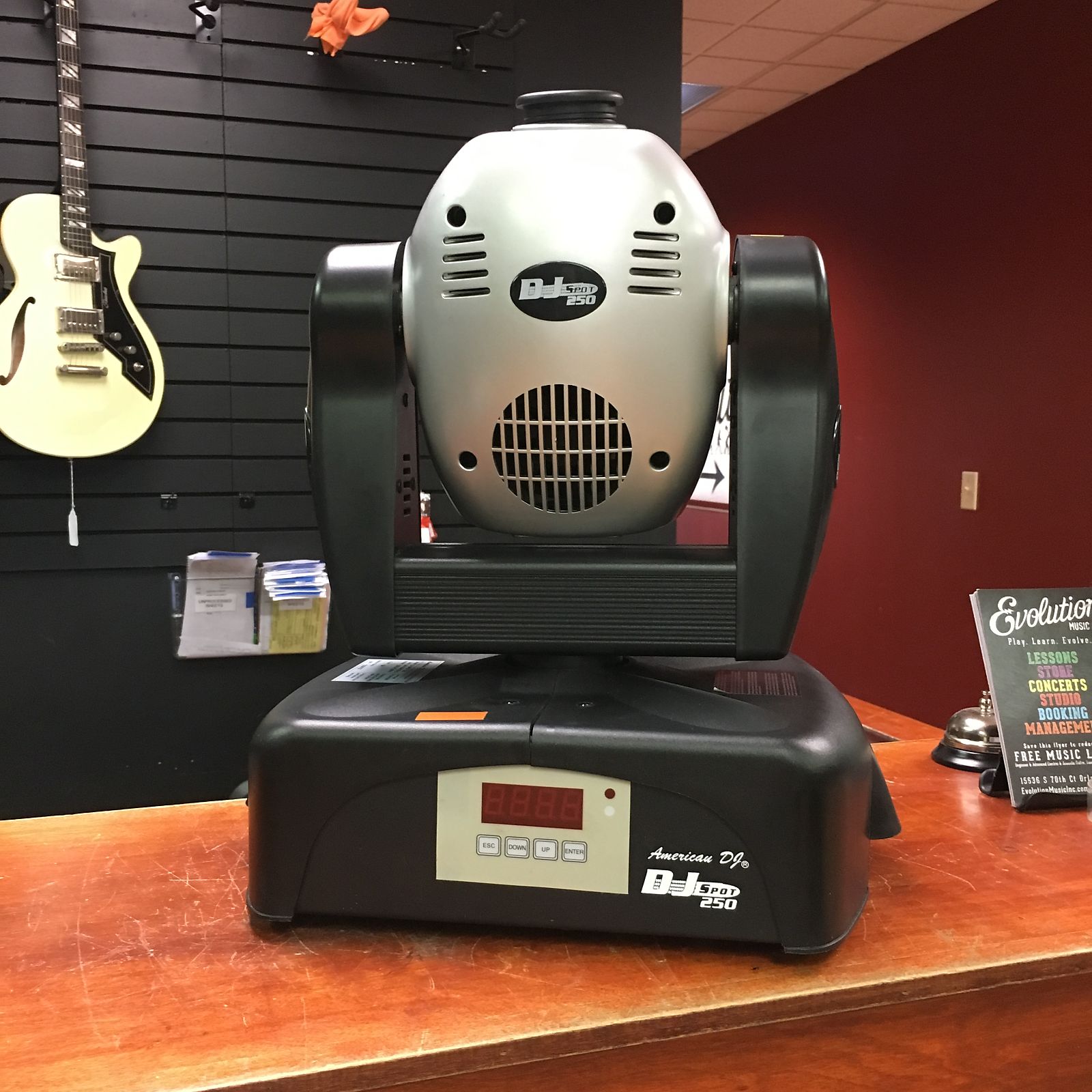 American DJ DJSPOT250 DMX Moving Head Light Reverb