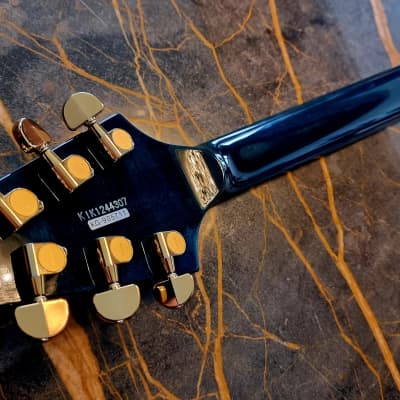 KG Killer Guitar, ESP Custom Shop, Triumph V 2013 - Marine Blue image 9