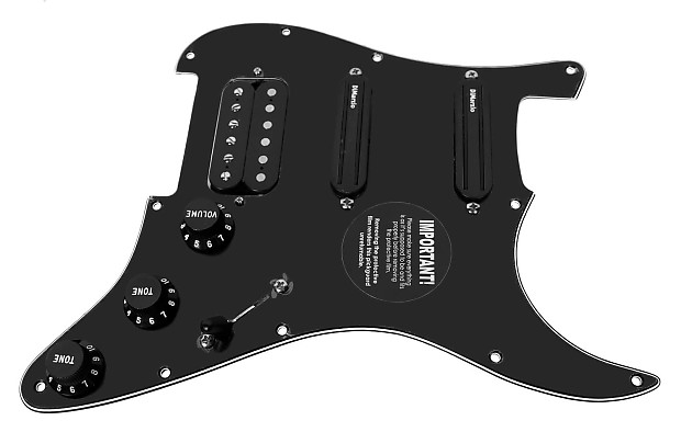 920D Custom Shop 274-36-13 DiMarzio DP224F AT-1/DP187 Cruiser Andy Timmons Loaded RT-450 Pickguard image 1