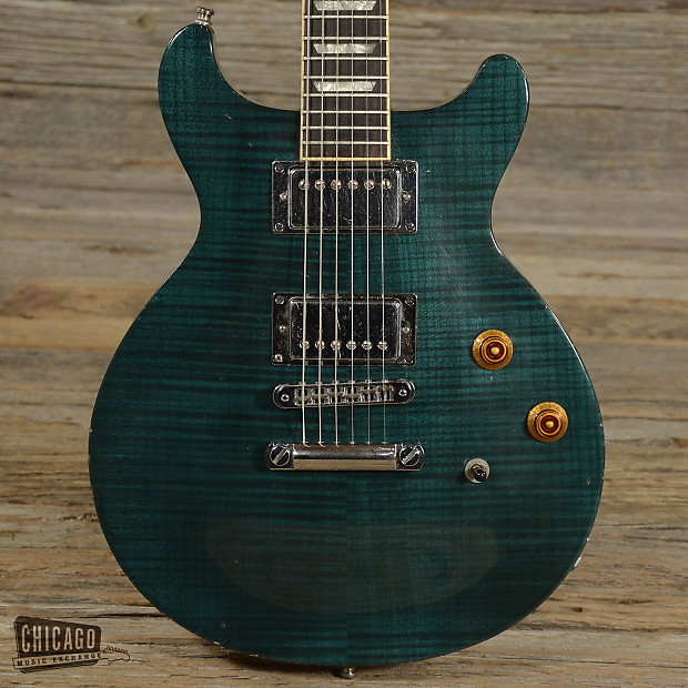 Gibson Les Paul Standard Double Cut Jalape o Green 1998 s427