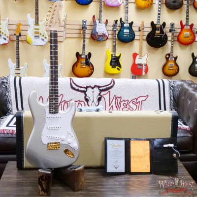 Fender Custom Shop Robert Cray Signature Stratocaster AA Birdseye Maple Neck Hardtail NOS Inca Silver image 6