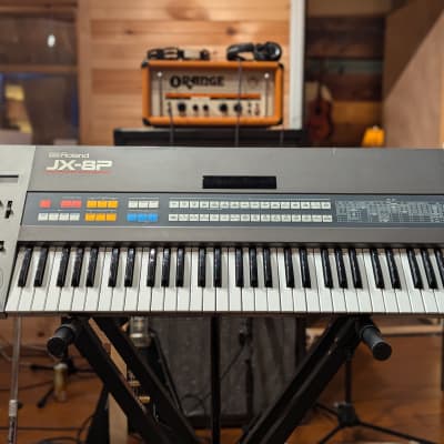 Roland JX-8P 61-Key Polyphonic Synthesizer 1984 - 1986 - Black