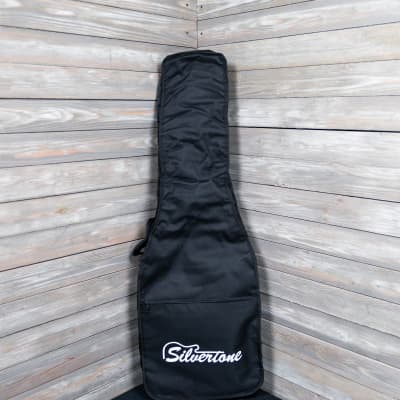 Silvertone Electric Guitar Gig Bag - Black image 1