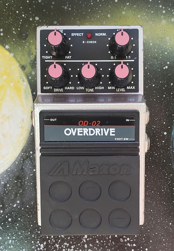 Vintage Maxon OD-02 Overdrive, 1980s, Made In Japan, FREE N' FAST SHIPPING!