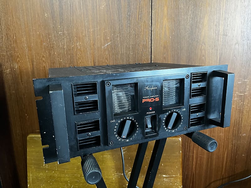 140☆Accuphase アキュフェーズ PRO-5 パワーアンプ 業務用☆3K-435