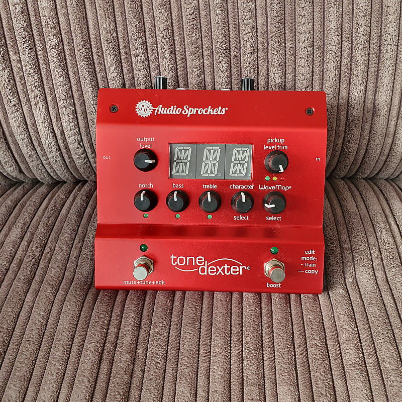 Audio Sprockets Tonedexter Acoustic Instrument Preamp Pedal Reverb