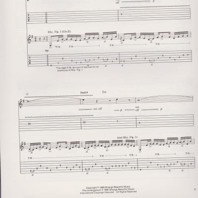 "I Believe" Sheet Music Authorized Edition Guitar Joe Satriani Pubblished by Cherry Lane image 2