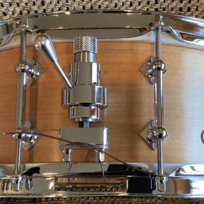 Craviotto 5.5x14 Private Reserve Solid Cedar Snare Drum  2019. Sound File image 2