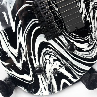 Custom Swirl Painted and Upgraded Jackson JS22-7 With Active EMG's image 18