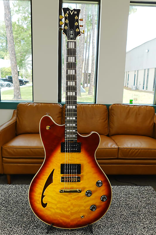 EVH SA-126 Special Quilted Maple Semi-Hollow Electric Guitar image 1
