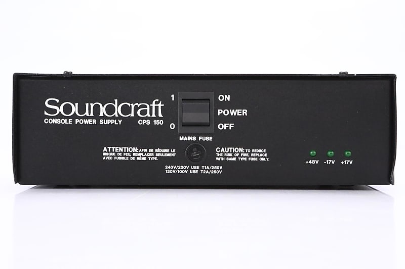 Soundcraft CPS 150 Recording Mixer Console Power Supply