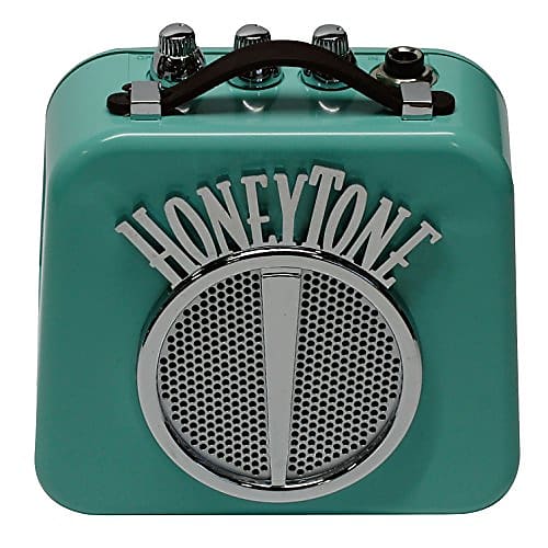 Danelectro Electric Guitar Mini Amplifier, Aqua (N10A) Reverb