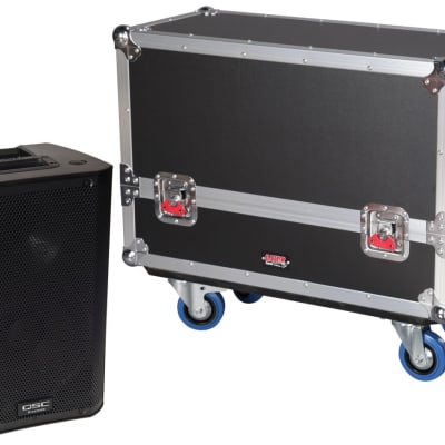 Gator Cases - G-TOUR SPKR-2K8 - Tour Style Transporter for (2) K8 speakers image 1