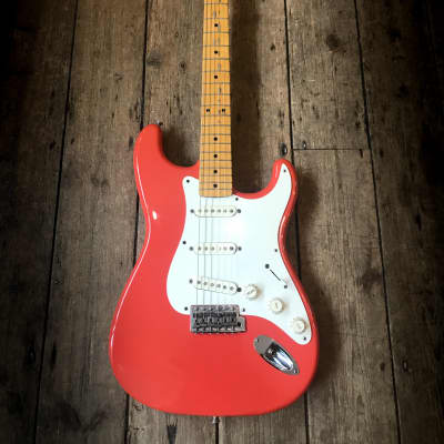 1996-97 Fender Japanese 'Hank Marvin' Stratocaster in Fiesta
