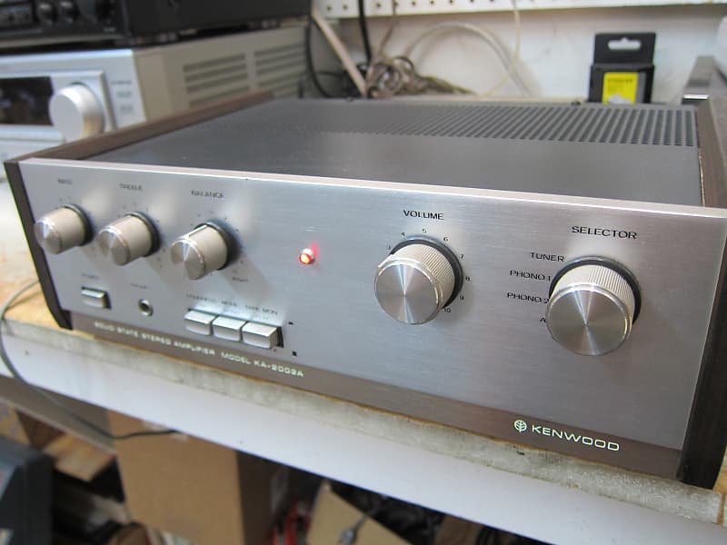 Vintage Kenwood KA-2002A Stereo Integrated Amp, Clean, Very Cool  Attractive, Ex Sound, Controls Cleaned, Phono, 1960s, JAPAN 1960s - Beige /  Chrome / ...