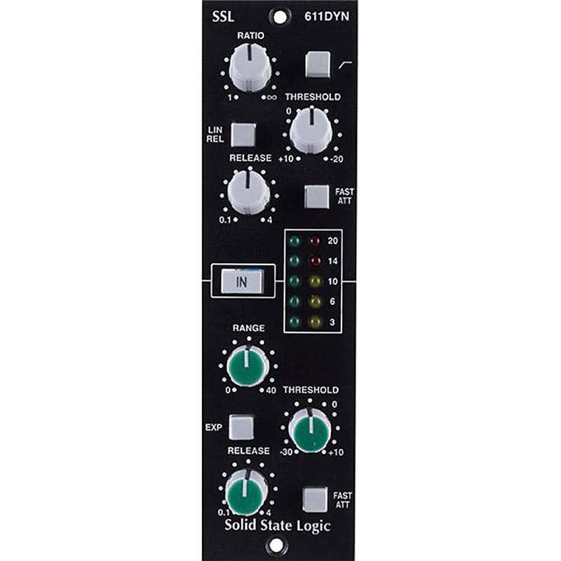 SSL 611 DYN 500 Series Dynamics Module | Reverb