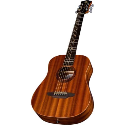 Luna Guitars Limited Safari Muse Mahogany 3/4 Size Acoustic Guitar Natural image 6