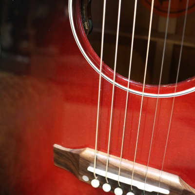 Gibson Slash Signature J-45 Vermillion Burst 2020 image 5