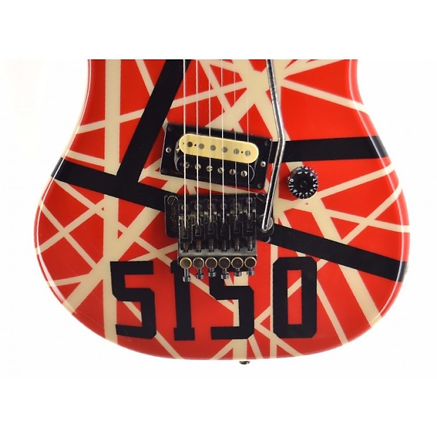 Vintage 80s Pre-Copyright Kramer Baretta with Custom EVH Vintage 80s Pre-Copyright Kramer Baretta with Custom EVH