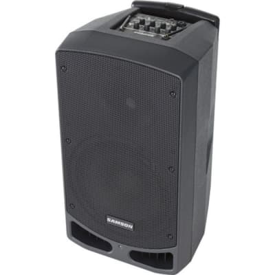 Samson Expedition XP310w-K: 470 to 494 MHz 10" 300W Portable PA System with Wireless Microphone (K) image 3