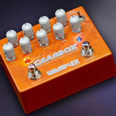 Reverb.com listing, price, conditions, and images for wampler-gearbox-andy-wood-signature-overdrive