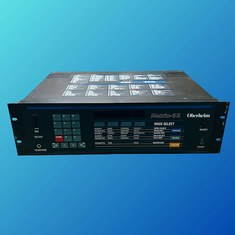 Oberheim オーバーハイム　音源モジュール　マトリックス6R Oberheim オーバーハイム 音源モジュール マトリックス6R