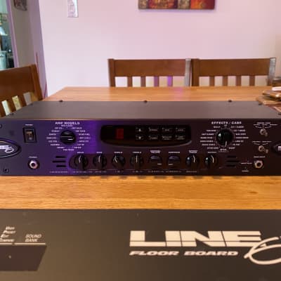 ベース LINE6 BASS POD PRO Line 6 Bass POD Pro Rackmount Multi-Effect and Amp Modeler