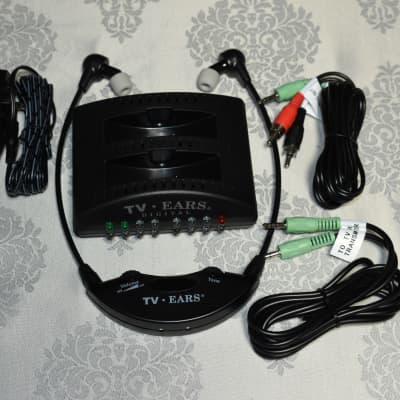TV Ears Original System Voice Clarifying TV Headset & Analog Infrared Transmitter image 4