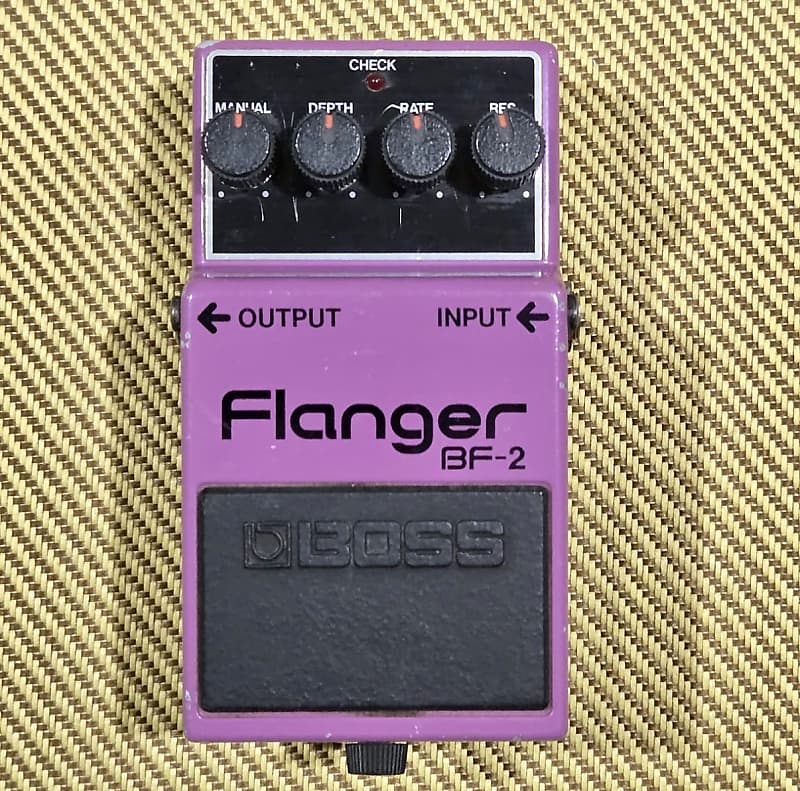 【値下げ】BOSS Flanger フランジャー BF-2 日本製 Boss BF-2 Flanger 1980-1984 (Black Label) Made In Japan | Reverb