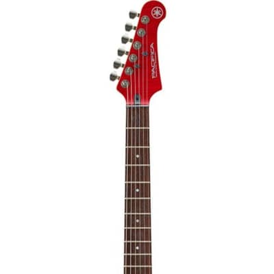 Yamaha PAC612VIIFMX Pacifica 6-String, Right-Handed Electric Guitar with Solid Alder Body, Flamed Maple Top, Maple Neck, Rosewood Fingerboard, and Gloss Finish (Fired Red) image 6