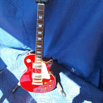Epiphone Les Paul Std. 2000 - Wine Red with Gibson Hard Case image 2