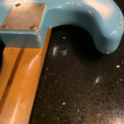 MJT Stratocaster 2020 - Daphne Blue image 17