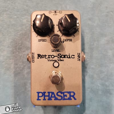 Retro-Sonic Phaser Effects Pedal Used image 1