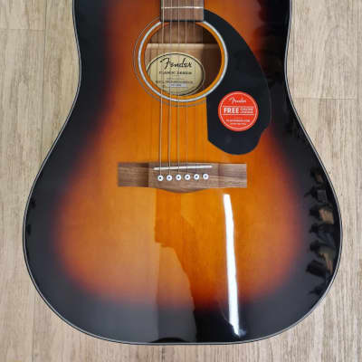 Fender FSR CD60S FLM Exotic SB Flame Maple Back and Sides Sunburst