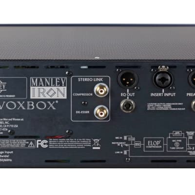 Manley Labs Voxbox Combo Microphone Preamp image 16